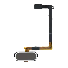 Home Button With Flex Compatible For Samsung Galaxy S6 (Gold)