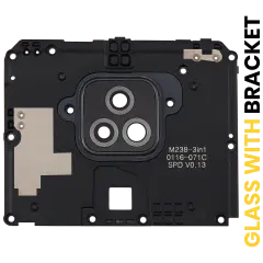 Back Camera Lens With Bracket Compatible For Motorola Moto G Play (XT2093 / 2021) (Gray)