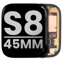 OLED Assembly With Bracket Compatible For Watch Series 8 (45MM) (Used OEM Pull: Grade A)