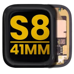 OLED Assembly With Bracket Compatible For Watch Series 8 (41MM) (Premium)