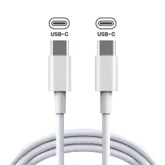 USB-C to C Cable (3ft.) For iPhone / iPad (OEM Grade New) (Bulk Packaging)
