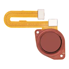 Fingerprint Reader With Flex Cable For Motorola Moto E7 Plus (XT2081 / 2020) (Amber Bronze)