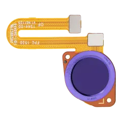 Fingerprint Reader With Flex Cable Compatible For Motorola Moto G9 Power (XT2091 / 2020) (Electric Violet)
