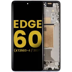 OLED Assembly With Frame Compatible For Motorola Edge 60 Fusion (XT2503-4 / 2025) (Refurbished) (Slipstream)