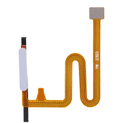 Fingerprint Reader With Flex Cable Compatible For Samsung Galaxy A14 (A145P / 2023) (Silver)