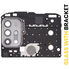 Back Camera Lens With Bracket Compatible For Motorola Moto G10 (XT2127-2 / 2021) (Iridescent Pearl)