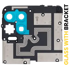 Back Camera Lens With Bracket Compatible For Motorola Moto G100 (XT2125-4 / 2021) (Iridescent Sky)