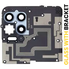 Back Camera Lens With Bracket Compatible For Motorola Moto G100 (XT2125-4 / 2021) (Slate Gray)