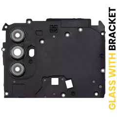 Back Camera Lens With Bracket Compatible For Motorola Moto G Power (XT2165 / 2022) (Black)