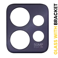 Back Camera Bracket Compatible For Motorola ThinkPhone (XT2309 / 2023) (Genuine OEM) (Carbon Black)