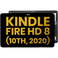 LCD Assembly Without Frame For Amazon Kindle Fire HD 8 (10th Gen, 2020) (Refurbished) (All Colors)