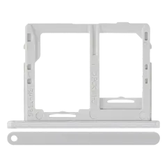 Sim Card Tray Compatible For Samsung Galaxy Tab A 10.5" (T595 / T597) (2018) (LTE Version) (White)
