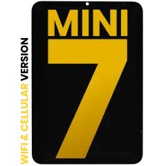 LCD Assembly With Digitizer Compatible For iPad Mini 7 (2024)  (Refurbished) (WiFi / Cellular) (All Colors)