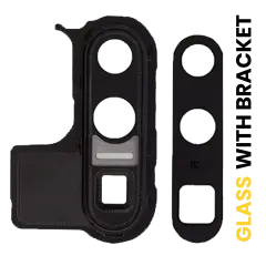 Back Camera Lens With Bracket Compatible For Huawei P30 Pro (Black)