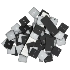 Keycap Compatible For MacBook Pro Unibody 13" / 15" / 17" (A1286 / A1278 / A1297 / Early 2019 / Mid 2009 / Mid 2010 / Early 2011 / Late 2011 / Mid 2012) (US) (DARFON)