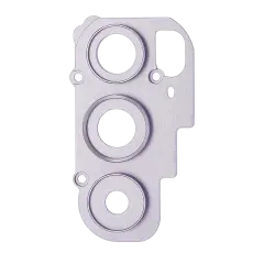 Back Camera Lens Bracket Compatible For Motorola Moto Edge Plus / Edge 30 Pro (XT2201-1/4) / Edge X30 5G (XT2201 -2/6 /2022) (White)