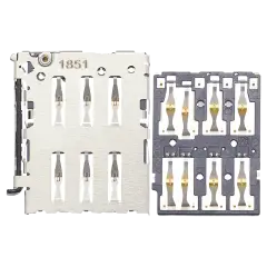 Sim Card Reader Compatible For Motorola Edge 5G (XT2141 / 2021) / Huawei P30 (2 Piece Set)