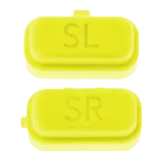 SR and SL Switch Button For Nintendo Switch Joy Con Controller (2 Piece Set) (Yellow)
