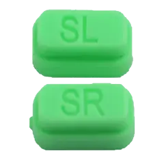SR and SL Switch Button For Nintendo Switch Joy Con Controller (2 Piece Set) (Green)