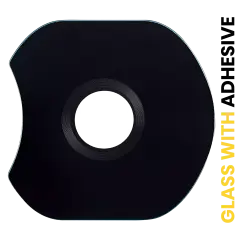 Back Camera (Wide) Lens (Glass Only) With Adhesive Compatible For Honor 90 Lite