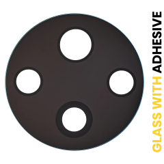 Back Camera (Ultra Wide / Depth / Macro) Lens (Glass Only) With Adhesive Compatible For Honor 50