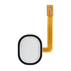 Fingerprint Reader With Flex Cable Compatible For Samsung Galaxy A30 (A305 / 2019) / A40 (A405 / 2019) (White)