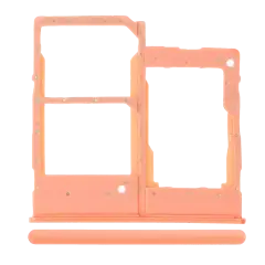 Dual Sim Card Tray Compatible For Samsung Galaxy A20E (A202 / 2019) (Coral)