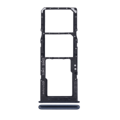 Dual Sim Card Tray Compatible For Samsung Galaxy A30S (A307 / 2019) (Black)