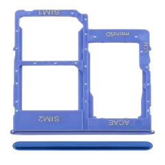 Dual Sim Card Tray Compatible For Samsung Galaxy A31 (A315 / 2020) (Prism Crush Blue)