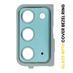 Back Camera Lens With Cover Bezel Ring Compatible For Samsung Galaxy Note 20 5G (Mystic Green)