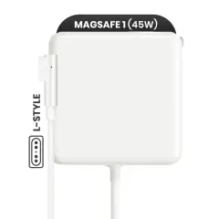 45W MagSafe 1 Power Adapter With Cable (L-Style) For MacBook (OEM Pull Grade : New)