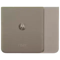 Back Cover Glass For Motorola Razr / Razr 50 (XT2453 / 2024) (Genuine OEM) (Beach Sand)