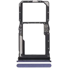 Single Sim Card Tray Compatible For Motorola Moto G Power 5G (XT2515 / 2025) (Premium) (Slate Gray)