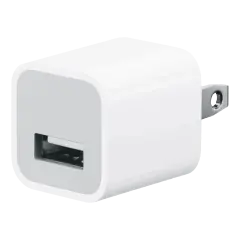 5W USB-A Power Wall Adapter For IPhone / IPad / Watch / IPod (OEM Grade New) (Bulk Packaging)