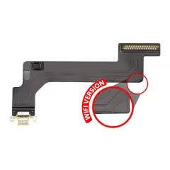 Charging Port Flex Cable Compatible For iPad 10 (2022) (WiFi Only) (Premium) (Yellow)