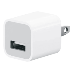 5W USB-A Power Wall Adapter For IPhone / IPad / Watch / IPod (OEM Grade New) (Bulk Packaging) (10 Pack)