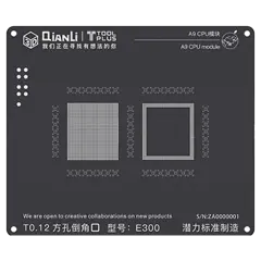 A9 6S E300 iBlack Stencil (3D) (Qianli)