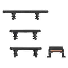 Hard Buttons (Power / Volume / Switch) For iPhone XR (Black)