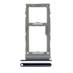 Single Sim Card Tray Compatible For Samsung Galaxy A71 5G (A716 / 2020) (Prism Cube Black)