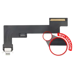 Charging Port Flex Cable Compatible For iPad Air 4 (WiFi Only) (Aftermarket Plus) (Green)