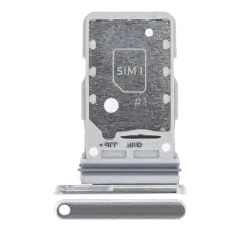 Dual Sim Card Tray For Samsung Galaxy S21 Ultra (Phantom Silver)