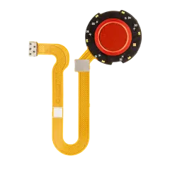 Fingerprint Reader With Flex Cable Compatible For Motorola One Hyper (XT2027 / 2020) (Dark Amber)