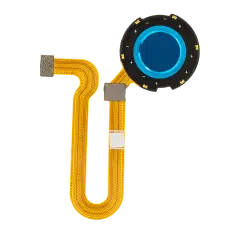 Fingerprint Reader With Flex Cable For Motorola One Hyper (XT2027 / 2020) (Deepsea Blue)