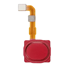Fingerprint Reader With Flex Cable Compatible For Samsung Galaxy A20s (A207 / 2019) (Red)