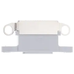 Charging Port Only For iPhone 12 Pro Max (Silver) (10 Pack)