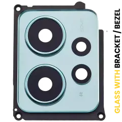 Back Camera Lens With Bracket / Bezel Compatible For Xiaomi Redmi Note 12 4G (Mint Green)
