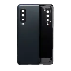 Back Cover Glass With Camera Lens Compatible For Samsung Galaxy Z Fold 4G (Cosmo Black)