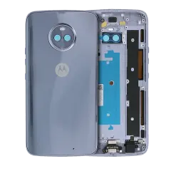Back Housing For Motorola Moto X4 (XT1900 / 2017) (Genuine OEM) (Blue)