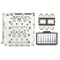 Sim Card Reader Compatible For Xiaomi Redmi Note 11 Pro (3 Piece Set)