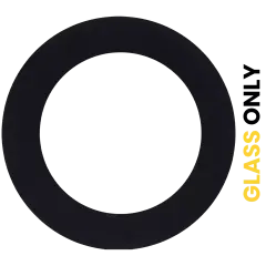 Back Camera Lens (Glass Only) With Adhesive For Samsung Galaxy Z Flip 3 5G (10 Pack)